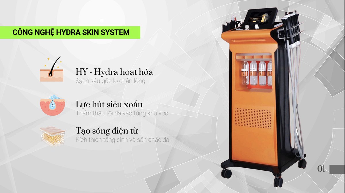 Máy Hydra tại DoctorSkinLab